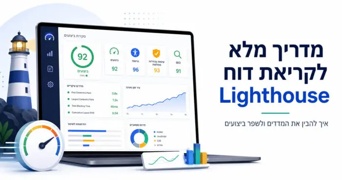 מדריך מלא לקריאת דוח Lighthouse